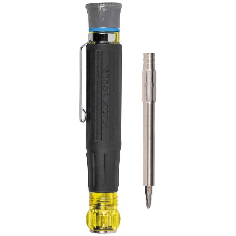 Klein Tools 32611P magnetic pickup helps retrieve fasteners with one-handed operation.
