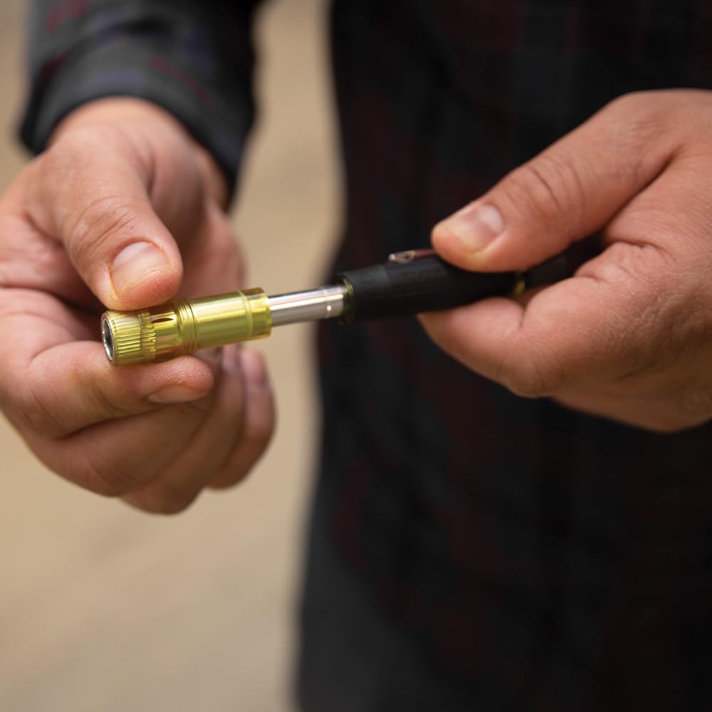 Klein Tools 32613 precision-milled bits ensure snug engagement with fasteners.