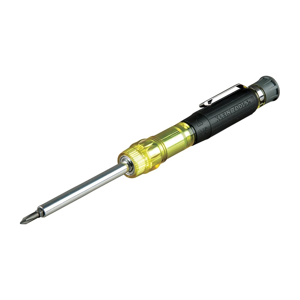 Klein Tools 32613 Schrader bit supports HVAC-specific valve tasks.