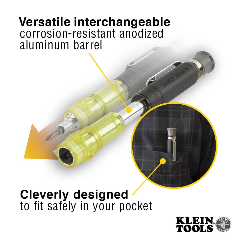 Klein Tools 32614 spin cap enables smooth, precise fastening.