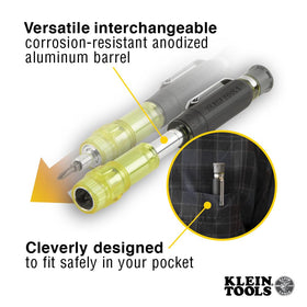 Klein Tools 32614 spin cap enables smooth, precise fastening.