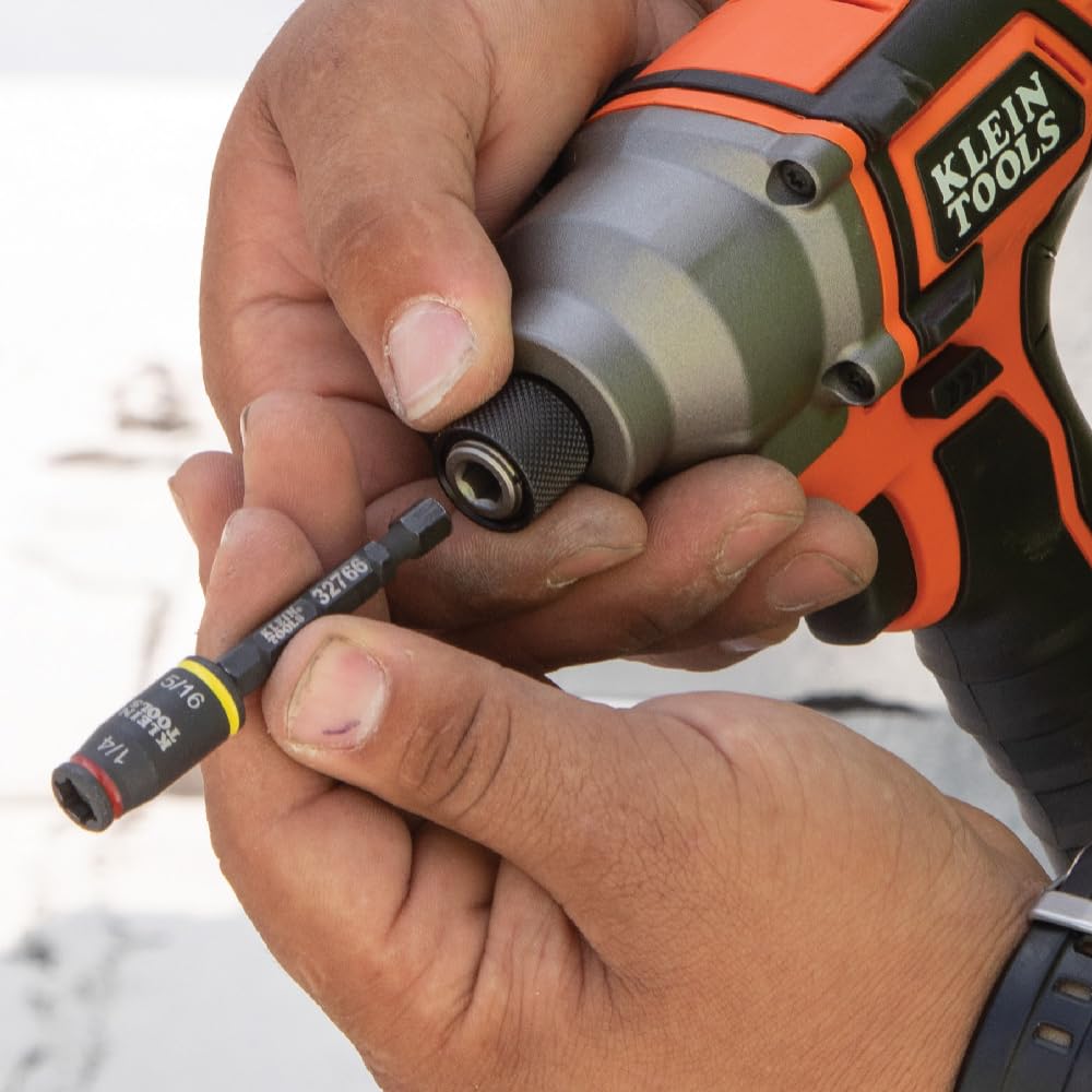 Klein Tools 32768 1/4 inch quick-connect adapter for impact drivers.
