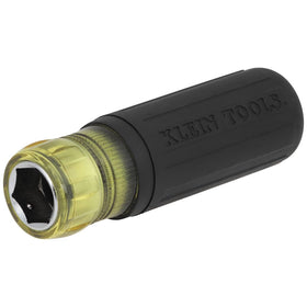 Klein Tools 328091 all-in-one driver in use on a fastener task