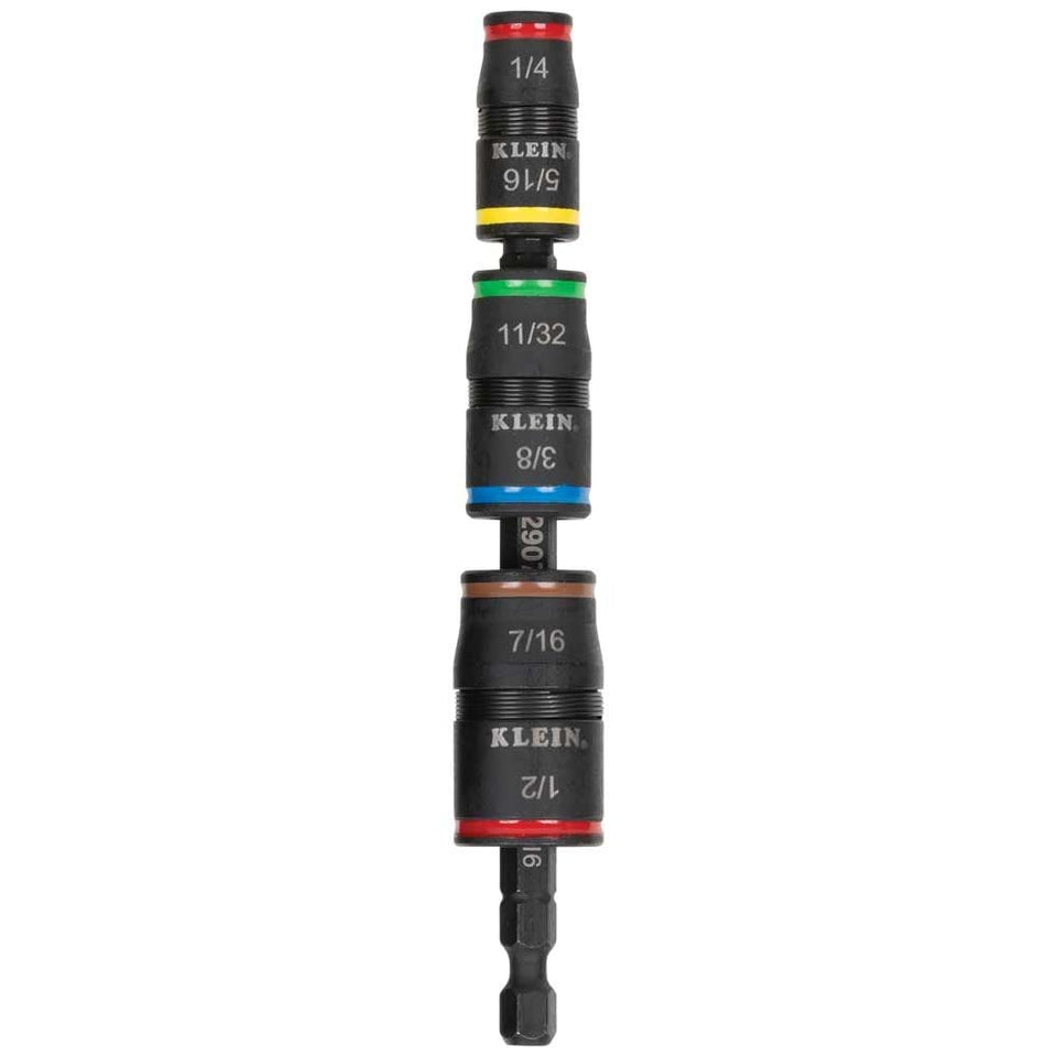 Klein Tools 32907 flip socket with quick-connect shaft for fast impact use.