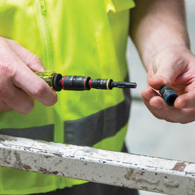 Klein Tools 32907 includes six nut driver sizes for common tasks.