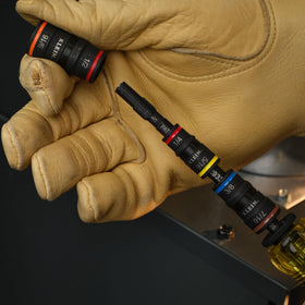 Klein Tools 32910RCHT compatible with impact drivers for tougher tasks.
