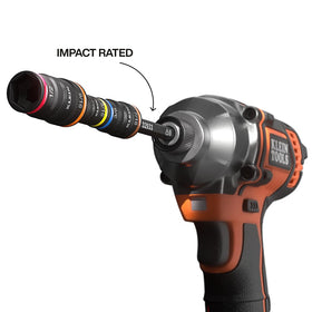 Klein Tools 32914HD impact-rated set designed for use with impact drivers