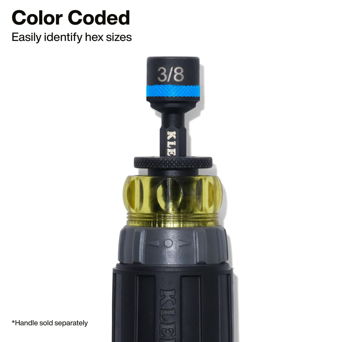 Klein Tools 32926S magnets hold fasteners for one-handed driving.