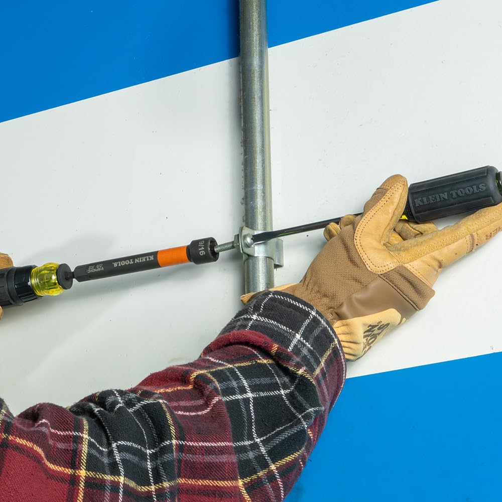 Klein Tools 32930 durable shaft and chrome finish for long-life use.