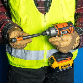 Klein Tools 32930 impact-rated design stands up to demanding driving tasks.
