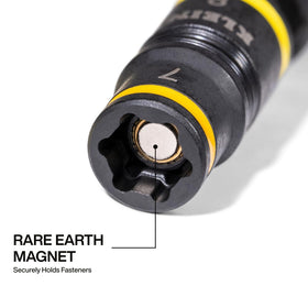 Klein Tools 32934M color coded sockets for easy size identification on site