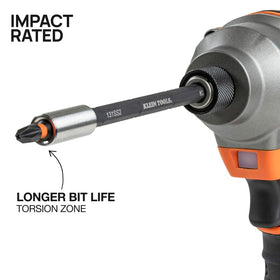 Klein Tools ProFlex adjustable screwdriver with cushion-grip for comfortable longer use.