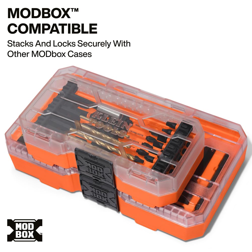Klein Tools 33811 MODBOX case keeps bits organized on site