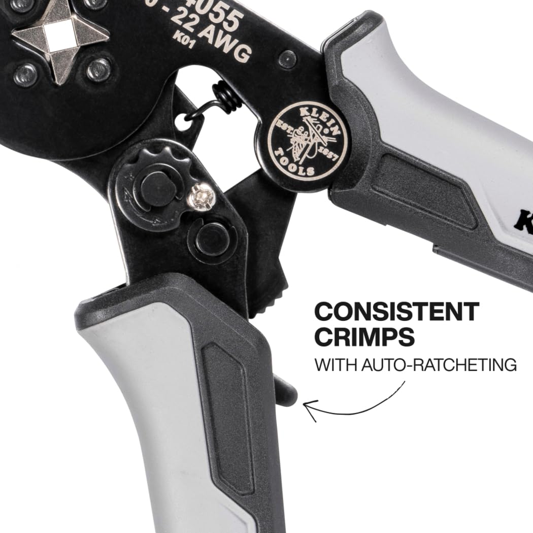 Klein Tools 34055 compatible with 10-22 AWG terminals for versatility