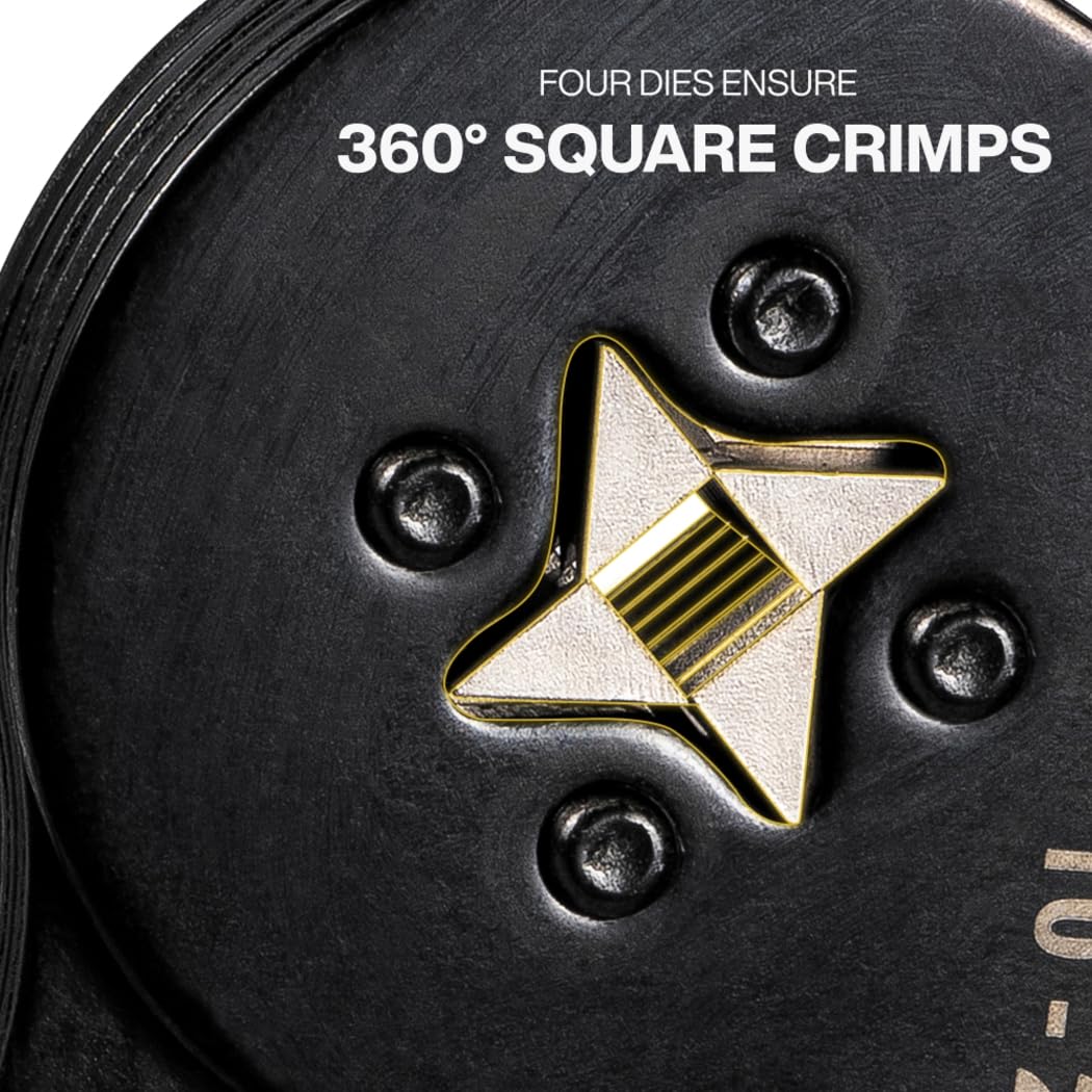 Klein Tools ergonomic grips designed for comfortable, extended use