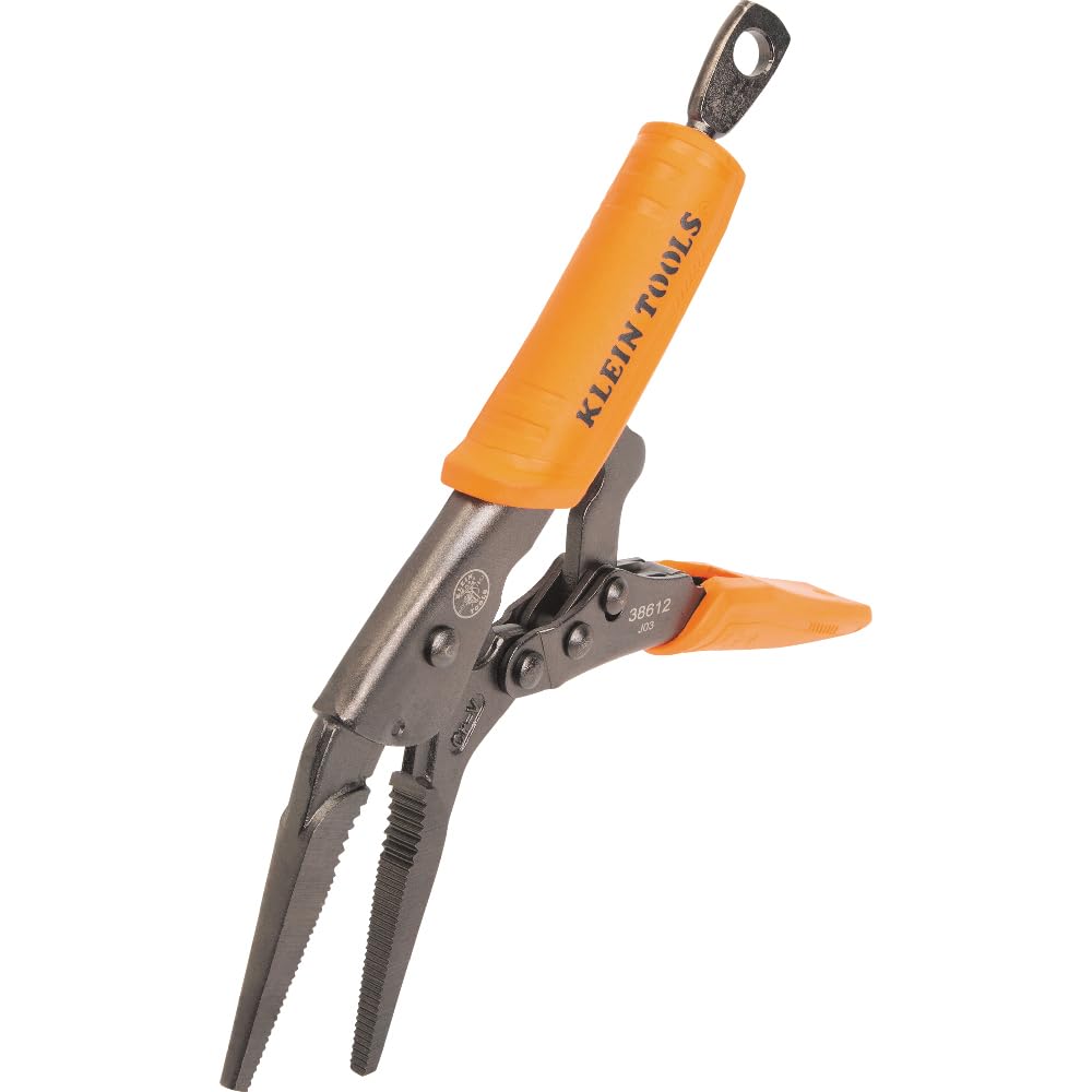 Klein Tools 38612 lever-less design offers pinch-free operation