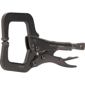 Klein Tools 38630 standard jaws adapt to many surfaces.
