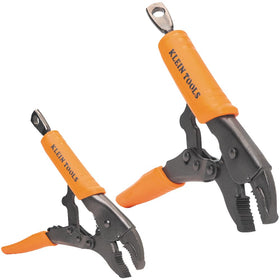 Klein Tools 38660 7-inch curve jaw locking pliers for a strong grip.