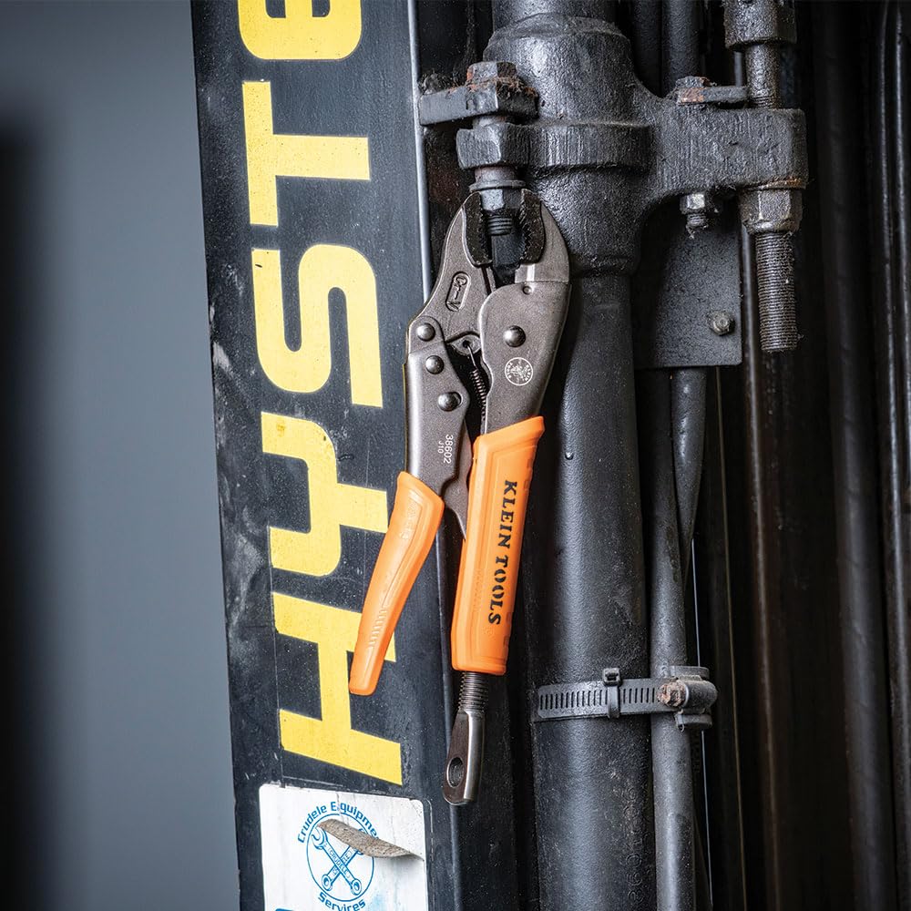 Klein Tools 38660 high-torque grip for secure holds.