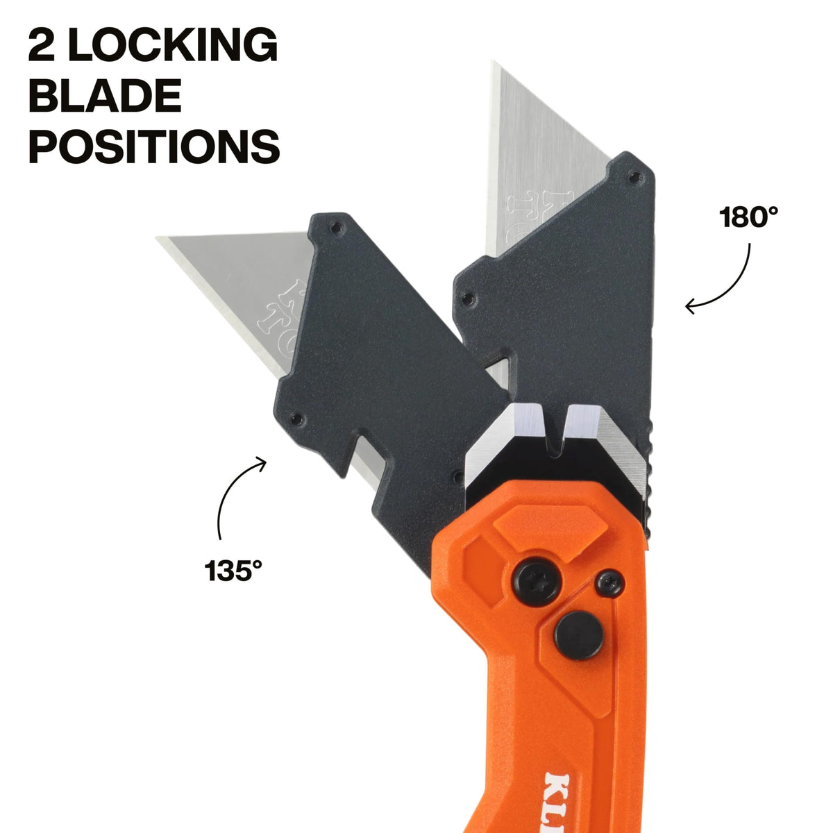 Klein Tools 44309 dual-locking positions offer flexible angles for precise cuts