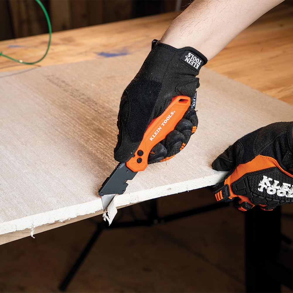 Klein Tools 44313 triple-ground blades delivering clean cuts