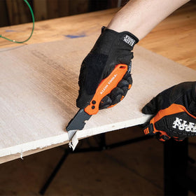 Klein Tools 44313 triple-ground blades delivering clean cuts