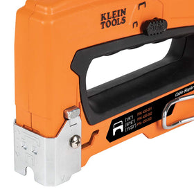 Klein Tools 450-100 compact stapler ideal for voice, data, video installs