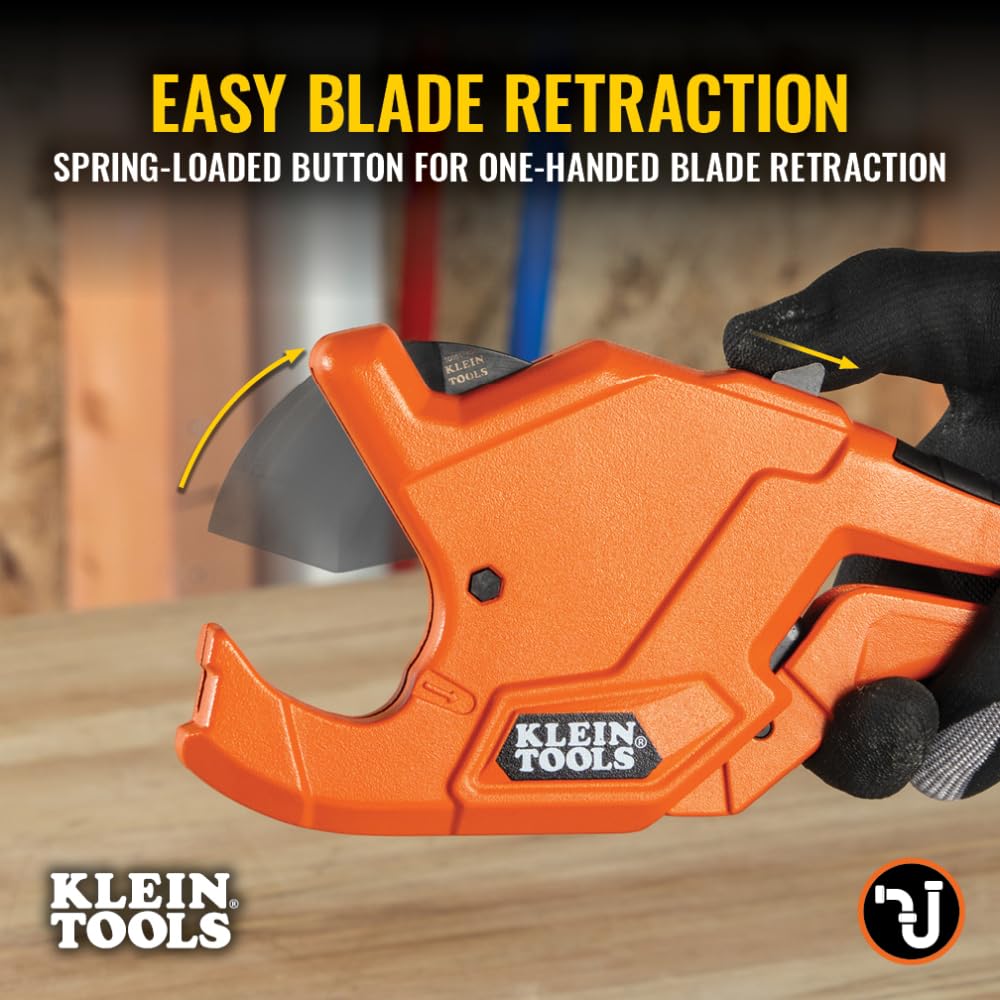 Klein Tools 50044 soft-molded handles offer comfortable grip during use