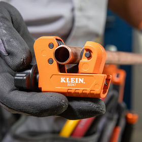 Klein Tools 50047 mini tubing cutter easy size changes by knob