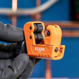 Klein Tools 50047 mini tubing cutter durable rollers for smooth cuts