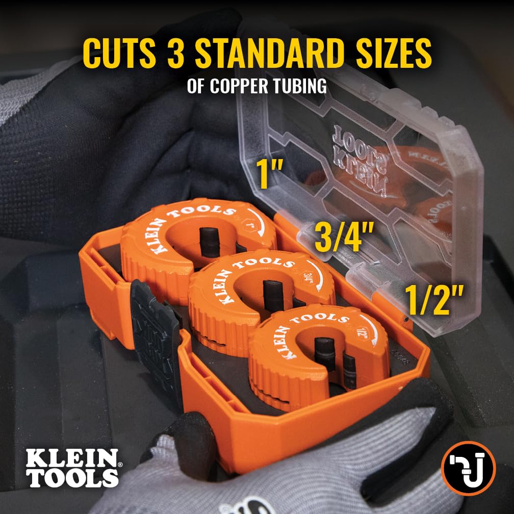 Klein Tools 50048 3/4-inch cutter designed for secure, accurate cuts in confined areas
