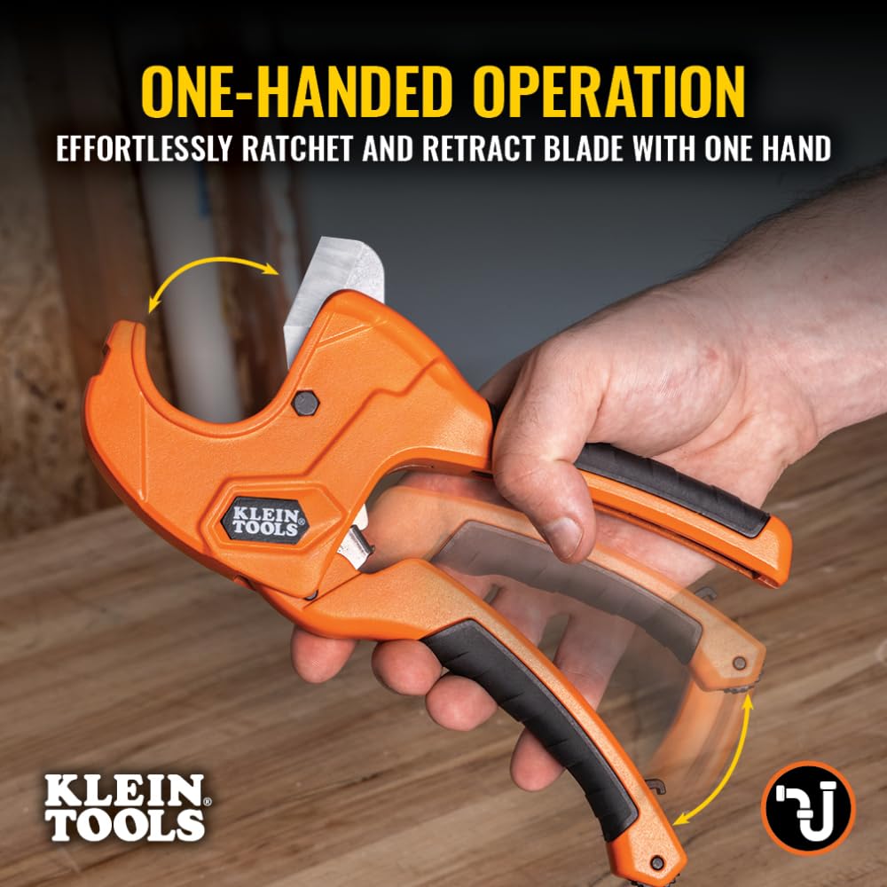 Klein Tools 50063 lightweight design reduces fatigue during long cutting sessions.