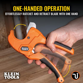 Klein Tools 50063 lightweight design reduces fatigue during long cutting sessions.