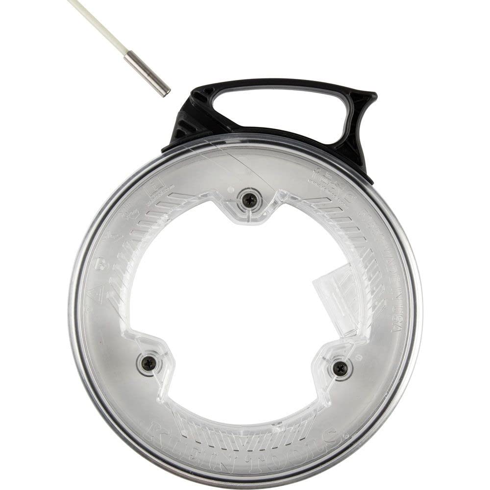 Klein Tools 50550 stainless-connector anchors to fish-rod attachments.