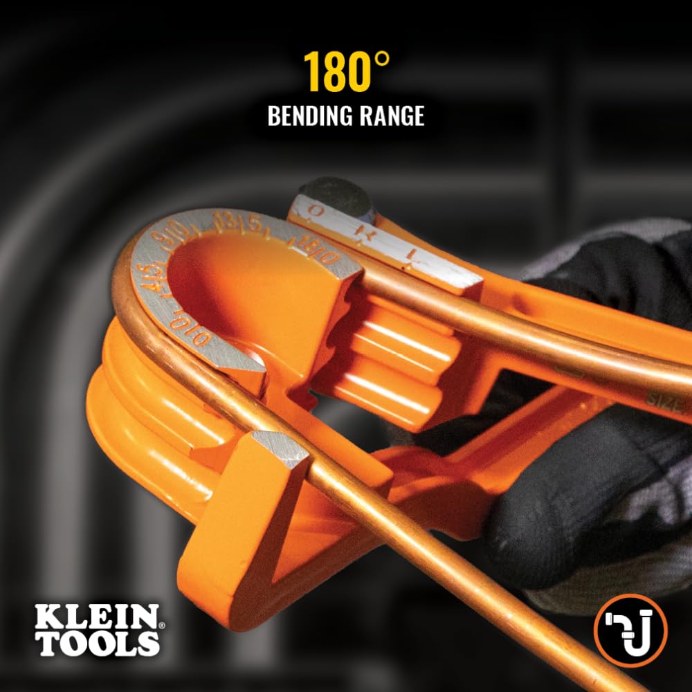Klein Tools 51006 5/16-inch OD bend supports versatile tubing layouts.