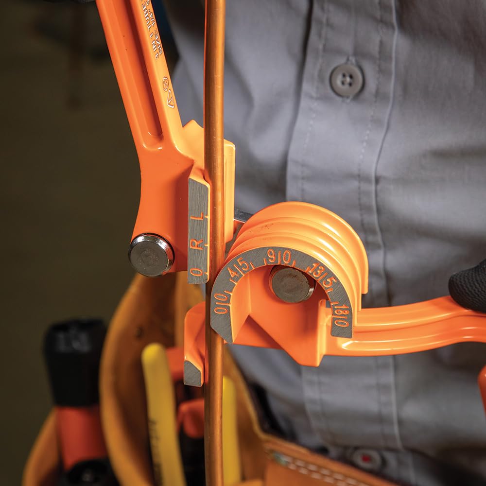 Klein Tools 51006 aluminum bending keeps tubing light for field work.