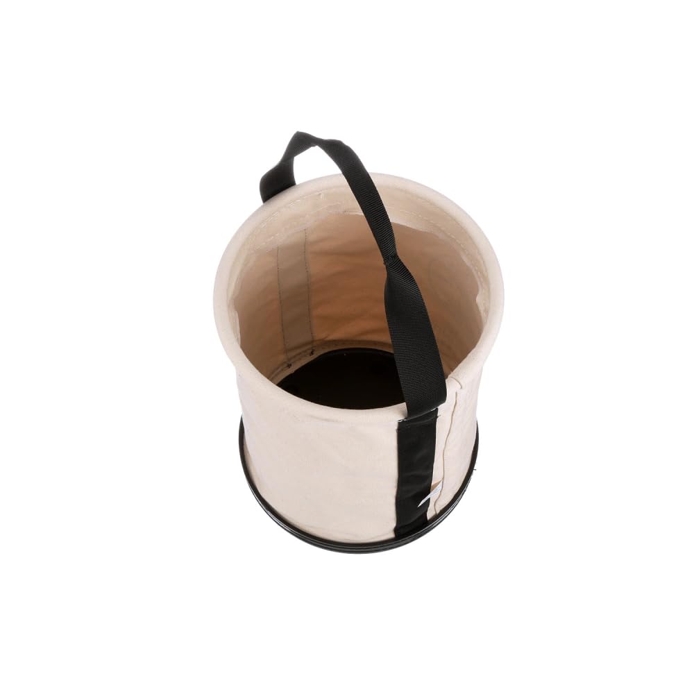 Klein Tools 5109 canvas bucket ready for tough field work.