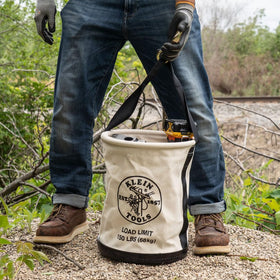 Klein Tools 5109SLR canvas bucket proudly made in the USA