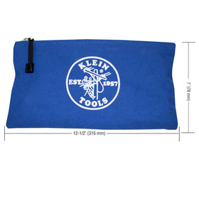 Klein Tools 5140 canvas bag yellow for high visibility on the job.