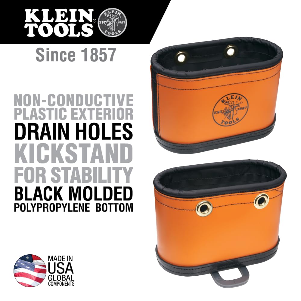 Klein Tools 5144BHB interior pocket layout for organized storage
