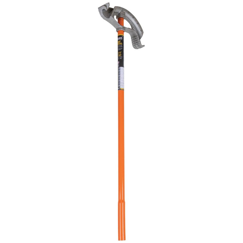 Klein Tools 51607 angle setter enabling precise repeated bends on EMT conduit.