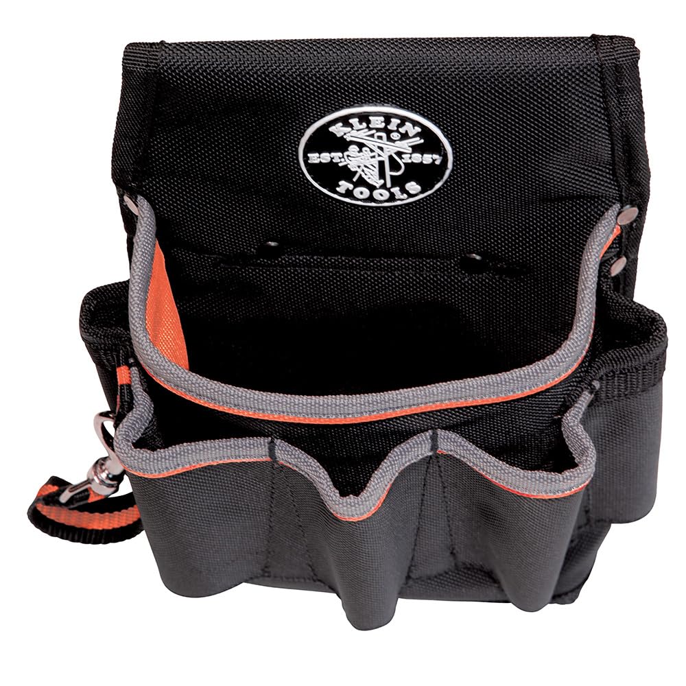 Klein Tools 5241 durable organizer complements padded belts on site.