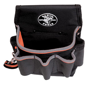 Klein Tools 5241 durable organizer complements padded belts on site.