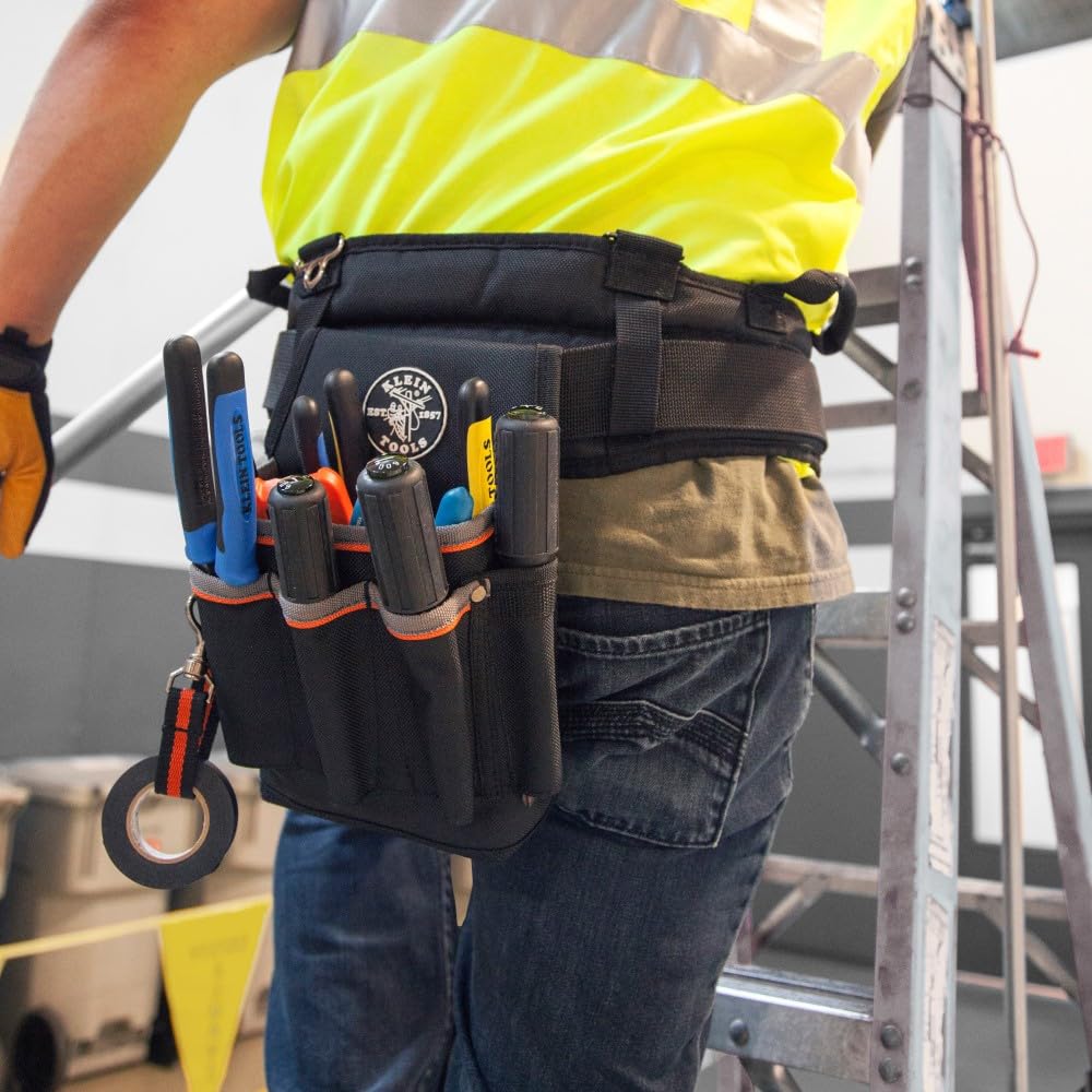 Klein Tools 5241 tape thong adds fast access to electrical tape on the jobsite.