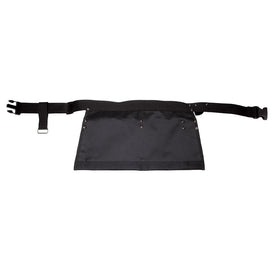 Klein Tools 5244 apron reinforced bottom demonstrates rigidity under demanding tasks.