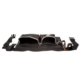 Klein Tools 5244 apron tool pockets organize multiple hand tools efficiently.
