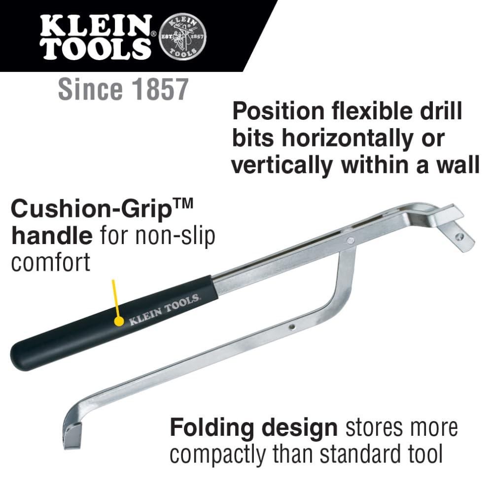Klein Tools 53715SEN folding design stores compactly in your tool bag