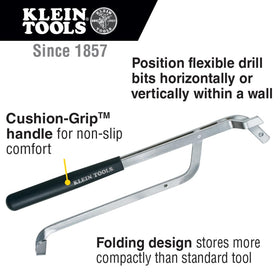Klein Tools 53715SEN folding design stores compactly in your tool bag
