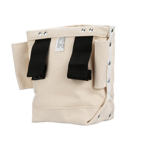 Klein Tools 5416 No. 4 canvas and split leather combine durability and structure.