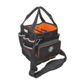 Klein Tools 5541610-14 tool bag with shoulder strap for hands-free carrying